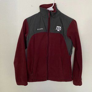 Columbia Texas A&M Zip up Fleece Jacket